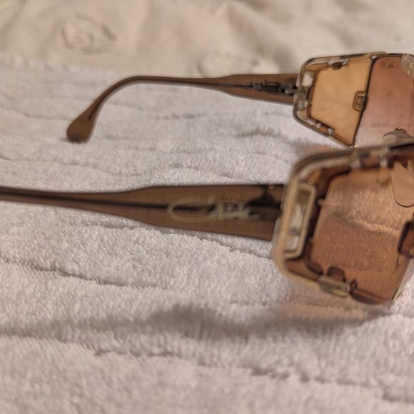 Cazal 951 Vintage Sunglasses Gold/Brown - Picture 4 of 7